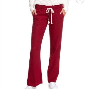 Roxy Oceanside Beach Pants; size M NWT